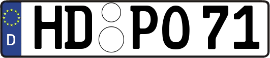 HD-PO71
