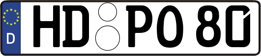 HD-PO80