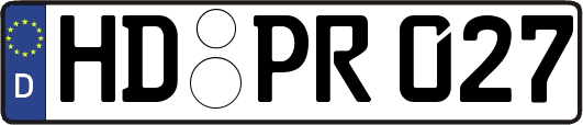 HD-PR027