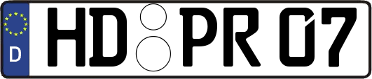 HD-PR07