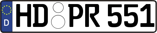 HD-PR551