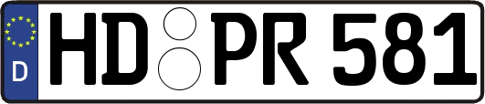 HD-PR581