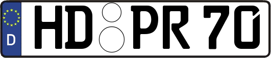 HD-PR70