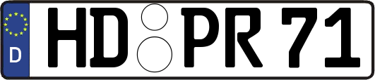 HD-PR71