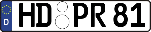 HD-PR81