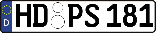 HD-PS181