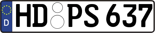 HD-PS637