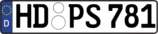HD-PS781
