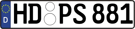 HD-PS881