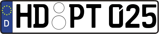 HD-PT025
