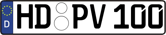HD-PV100