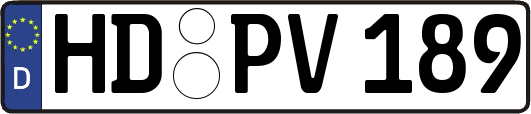 HD-PV189