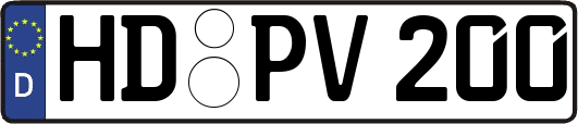 HD-PV200