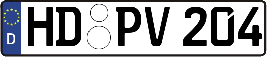 HD-PV204
