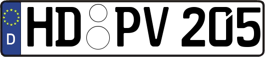 HD-PV205