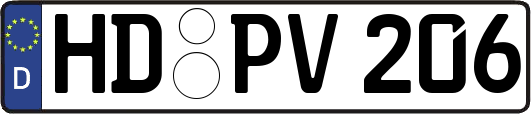 HD-PV206