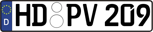 HD-PV209