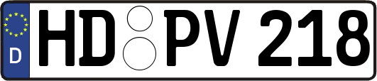 HD-PV218