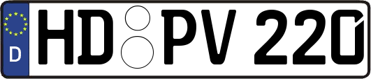 HD-PV220