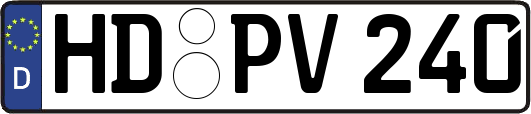 HD-PV240