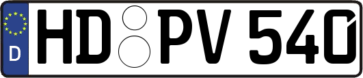 HD-PV540