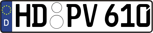 HD-PV610
