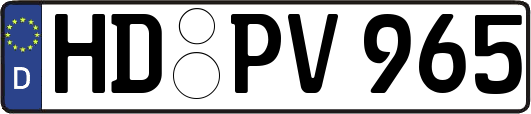 HD-PV965