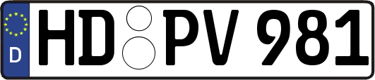 HD-PV981