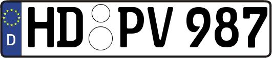 HD-PV987