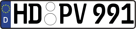 HD-PV991