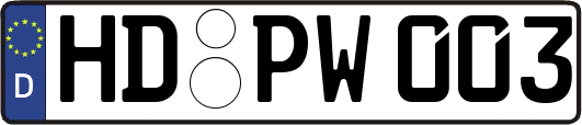 HD-PW003