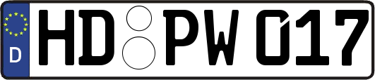 HD-PW017