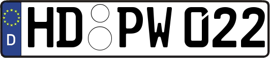 HD-PW022