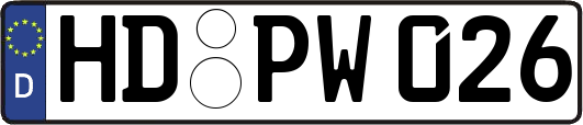 HD-PW026