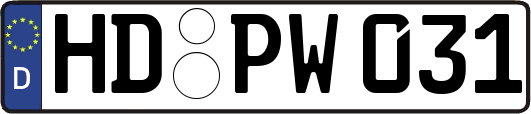 HD-PW031