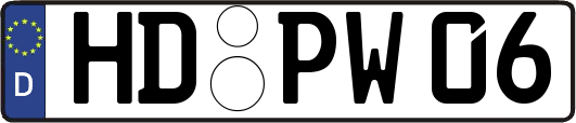 HD-PW06