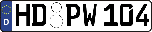HD-PW104