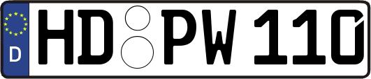 HD-PW110