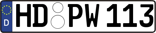 HD-PW113
