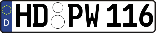 HD-PW116