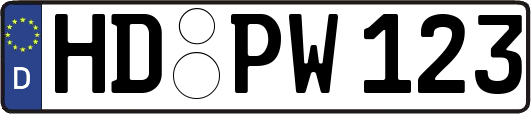 HD-PW123