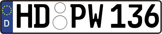 HD-PW136
