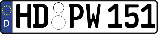 HD-PW151