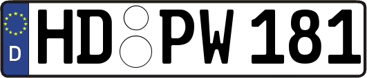HD-PW181
