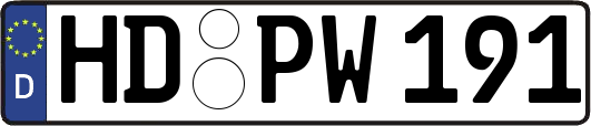 HD-PW191
