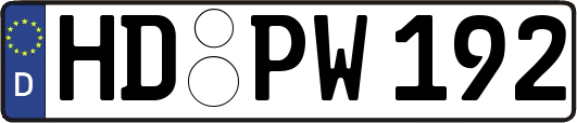 HD-PW192