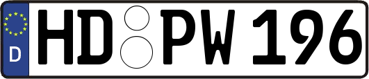 HD-PW196