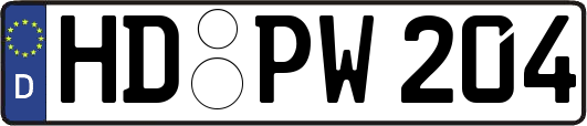 HD-PW204