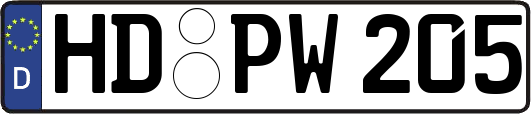 HD-PW205