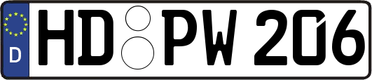 HD-PW206